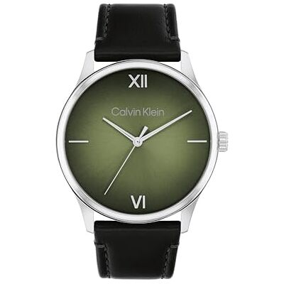 Calvin Kiein vardaglig klocka, SILVER, rem Calvin Kiein vardaglig klocka, SILVER, rem