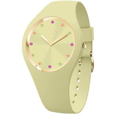 ICE-WATCH ICE cosmos Matcha Green damklocka med plastarmband 022361 (Small +) ICE-WATCH ICE cosmos Matcha Green damklocka med plastarmband 022361 (Small +)