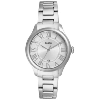 Fossil Gilmore Klocka för Dam, Kvarts Tre Visare Datum Urverk med armband i rostfritt stål eller läder Fossil Gilmore Klocka för Dam, Kvarts Tre Visare Datum Urverk med armband i rostfritt stål eller läder
