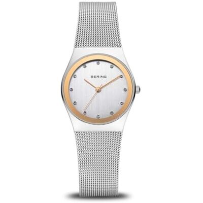 BERING Kvinnor Analogt Quarz Classic Collection armbandsur med Rostfritt stål Armband och Safirglas 12927-010 BERING Kvinnor Analogt Quarz Classic Collection armbandsur med Rostfritt stål Armband och Safirglas 12927-010