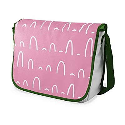 Bonamaison Digitalt tryckta budbärarväskor med khaki armband för studenter, skolväskor för flickor och pojkar, axelväskor, tillbaka till skolan, storlek: 29 x 36 cm, Flerfärgad, Messengerväskor för Bonamaison Digitalt tryckta budbärarväskor med khaki armband för studenter, skolväskor för flickor och pojkar, axelväskor, tillbaka till skolan, storlek: 29 x 36 cm, Flerfärgad, Messengerväskor för