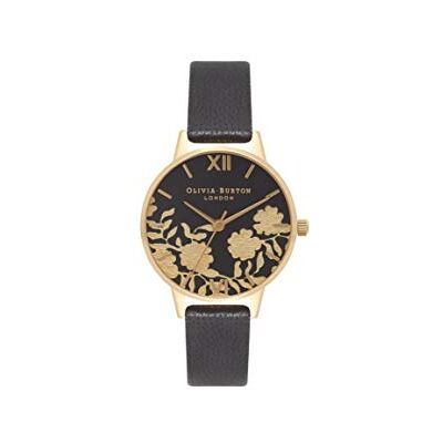 Olivia Burton Damer analog kvarts klocka med läderarmband OB16MV60 Olivia Burton Damer analog kvarts klocka med läderarmband OB16MV60
