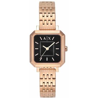 Giorgio Armani Watch For Women, Quartz Three hand movement and 27 mm Case Size with Stainless steel strap Giorgio Armani Watch For Women, Quartz Three hand movement and 27 mm Case Size with Stainless steel strap
