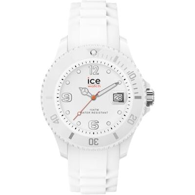 ICE-WATCH ICE forever White Blandad vit klocka med silikonband 000134 (Medium) ICE-WATCH ICE forever White Blandad vit klocka med silikonband 000134 (Medium)