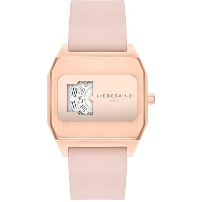 LIEBESKIND Berlin Dam Klocka LT-0503-LQ rostfritt stål i IP roséguld med stålarmband LIEBESKIND Berlin Dam Klocka LT-0503-LQ rostfritt stål i IP roséguld med stålarmband