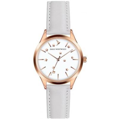 Emily Westwood Armbandsur för kvinnor hEW403, Silver Emily Westwood Armbandsur för kvinnor hEW403, Silver