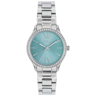 Breil Abby Damarmbandsur Klocka, Armband av Rostfritt Stål, Vattentäthet: 50 Meter, Boettdiameter: 30 mm, EW0654, Silver Breil Abby Damarmbandsur Klocka, Armband av Rostfritt Stål, Vattentäthet: 50 Meter, Boettdiameter: 30 mm, EW0654, Silver