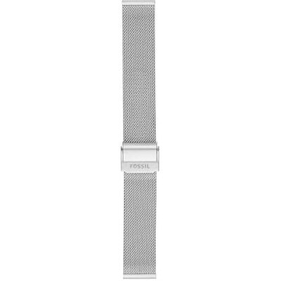 Fossil klockband för kvinnor 12 mm LiteHide-läder silver, S181376, SILVER, 18 mm, Casual Fossil klockband för kvinnor 12 mm LiteHide-läder silver, S181376, SILVER, 18 mm, Casual