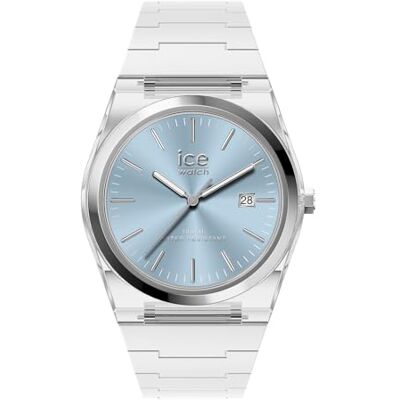 ICE-WATCH , Ice Power Pw1 Transparent White Blue, Transparent Herrklocka Med Silikonarmband, 025781 (41 Mm) ICE-WATCH , Ice Power Pw1 Transparent White Blue, Transparent Herrklocka Med Silikonarmband, 025781 (41 Mm)