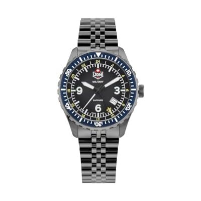 JDM Military JDM Millitary analog klocka för män med rostfritt stål armband JDM-WG028-02, svart JDM Military JDM Millitary analog klocka för män med rostfritt stål armband JDM-WG028-02, svart