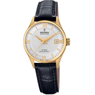 Festina F200111 Ladies Black Swiss Made Klocka Watch Festina F200111 Ladies Black Swiss Made Klocka Watch