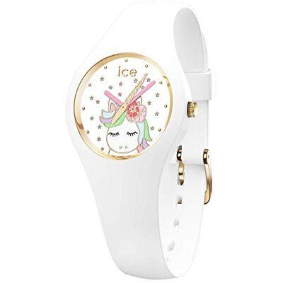 ICE-WATCH ICE fantasia Unicorn white Vit flickklocka med silikonband 018421 (Extra small) ICE-WATCH ICE fantasia Unicorn white Vit flickklocka med silikonband 018421 (Extra small)
