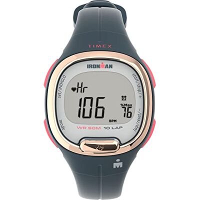 Timex Ironman kvinnors 33mm Digital klocka med aktivitetsmätning & hjärtfrekvens TW5M48200 Timex Ironman kvinnors 33mm Digital klocka med aktivitetsmätning & hjärtfrekvens TW5M48200