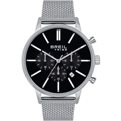 Breil Uhr Sammlung SAIL Bewegung CHRON für Mann, SILVER, En storlek, armband Breil Uhr Sammlung SAIL Bewegung CHRON für Mann, SILVER, En storlek, armband