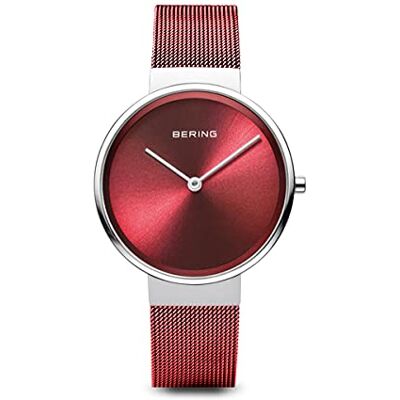 BERING Kvinnor Analogt Quarz Classic Collection armbandsur med Rostfritt stål Armband och Safirglas 14531-303 BERING Kvinnor Analogt Quarz Classic Collection armbandsur med Rostfritt stål Armband och Safirglas 14531-303