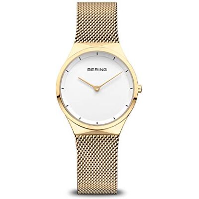 BERING Kvinnor Analogt Quarz Classic Collection armbandsur med Rostfritt stål Armband och Safirglas BERING Kvinnor Analogt Quarz Classic Collection armbandsur med Rostfritt stål Armband och Safirglas