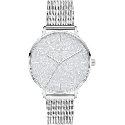 Tamaris dam analog kvartsur med rostfritt stål armband TT-0131-MQ, silver Tamaris dam analog kvartsur med rostfritt stål armband TT-0131-MQ, silver