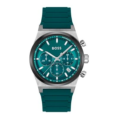Boss Män analog kvartsur med silikonarmband 1514244 Boss Män analog kvartsur med silikonarmband 1514244