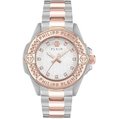 Philipp Plein damklocka analog kvarts plein majesty, flerfärgad Philipp Plein damklocka analog kvarts plein majesty, flerfärgad