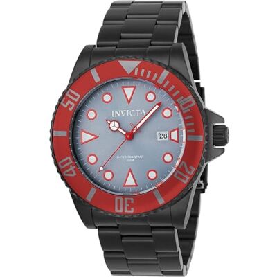 Invicta Pro Diver Rostfritt stål Herrklocka med kvartsur 44 mm Invicta Pro Diver Rostfritt stål Herrklocka med kvartsur 44 mm