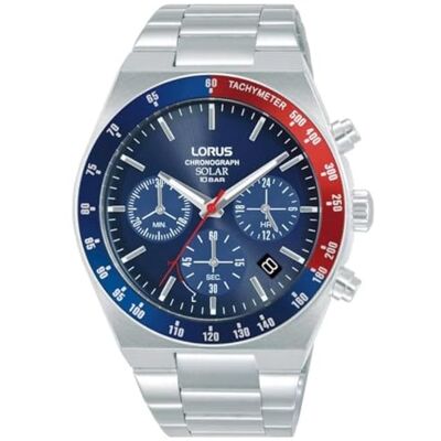 Lorus Män analog kvartsur med rostfritt stål armband RZ521AX9, silver Lorus Män analog kvartsur med rostfritt stål armband RZ521AX9, silver