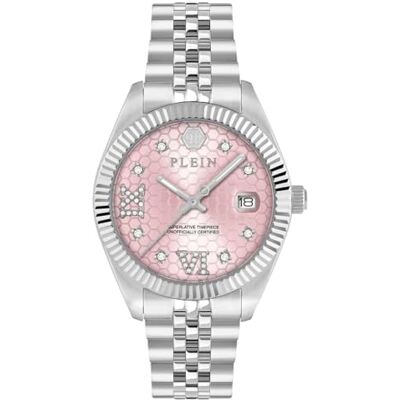 Philipp Plein damklockor analog kvarts 32031699, silver, Einheitsgröße, Klassisk Philipp Plein damklockor analog kvarts 32031699, silver, Einheitsgröße, Klassisk