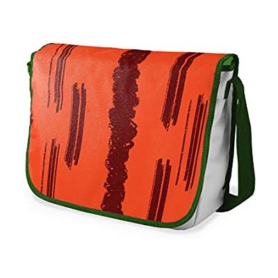 Bonamaison Digitalt tryckta Messenger-skolväskor med Kaki Band för flickor och pojkar, axelväskor för studenter, tillbaka till skolan, Storlek: 29x36 Cm, Flerfärgad, messenger skolväskor för flickor Bonamaison Digitalt tryckta Messenger-skolväskor med Kaki Band för flickor och pojkar, axelväskor för studenter, tillbaka till skolan, Storlek: 29x36 Cm, Flerfärgad, messenger skolväskor för flickor