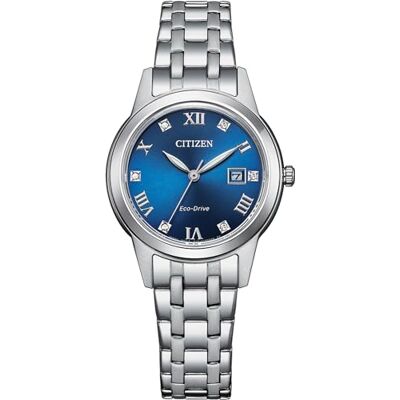 Citizen Analog eko-drive-klocka för kvinnor med rostfritt stål armband elegans, silver, One Size, Armband Citizen Analog eko-drive-klocka för kvinnor med rostfritt stål armband elegans, silver, One Size, Armband