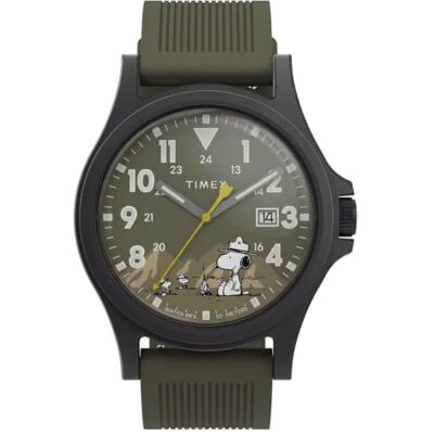 Timex mäns analog klocka jordnötter expedition Acadia Timex mäns analog klocka jordnötter expedition Acadia