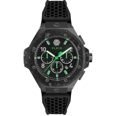 Philipp Plein Full $KELETON ROYAL automatisk analog silikon klocka för män Philipp Plein Full $KELETON ROYAL automatisk analog silikon klocka för män