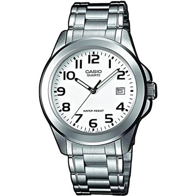 Casio MTP-1259PD-7BEF armbandsur silver, silver, Armband Casio MTP-1259PD-7BEF armbandsur silver, silver, Armband