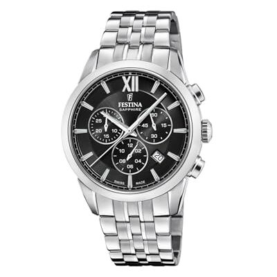 Festina SWISS MADE RELOGIO, silver, armband, Silver, armband Festina SWISS MADE RELOGIO, silver, armband, Silver, armband