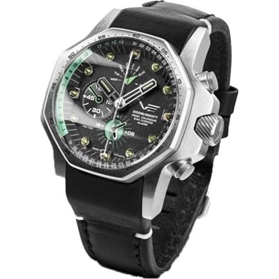 Vostok Europe Atomic Age Oppenheimer multifunktionell herrklocka med 2 band i olika varianter, svart, koppel Vostok Europe Atomic Age Oppenheimer multifunktionell herrklocka med 2 band i olika varianter, svart, koppel