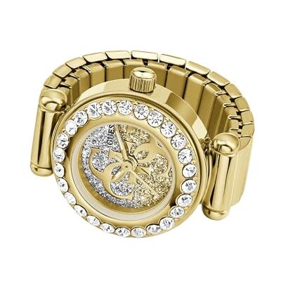 GUESS Anna GW1022L2 dam kvarts analog rostfritt stål klocka 18 mm rostfritt stål armband guld 3 bar urtavla färg: guld/silver GUESS Anna GW1022L2 dam kvarts analog rostfritt stål klocka 18 mm rostfritt stål armband guld 3 bar urtavla färg: guld/silver