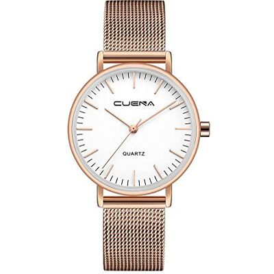 Basfur Dress Watch Fe-Watch-060-02, Rosa guld, Modern Basfur Dress Watch Fe-Watch-060-02, Rosa guld, Modern