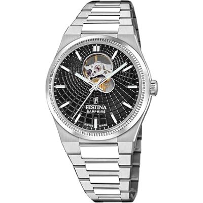 Festina Automatiskt armbandsur Rivé Swiss Made, SILVER, 40, Armband Festina Automatiskt armbandsur Rivé Swiss Made, SILVER, 40, Armband
