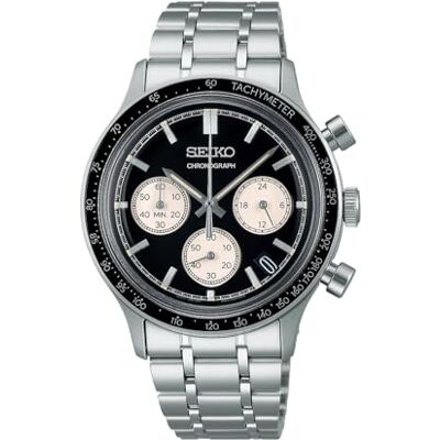 Seiko Herrklocka, analog klocka med rostfritt stål, armband SSB479P1 Seiko Herrklocka, analog klocka med rostfritt stål, armband SSB479P1