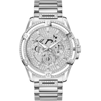 GUESS Reloj Spec GW0497G1 Hombre Acero, silver, Bracelet GUESS Reloj Spec GW0497G1 Hombre Acero, silver, Bracelet