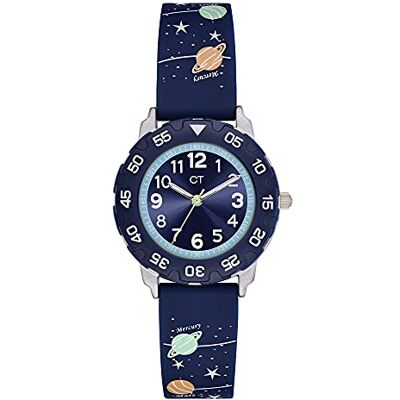 Cool Time CT Kids armbandsur med Silkon-Armband CT-0022-PQ blå Cool Time CT Kids armbandsur med Silkon-Armband CT-0022-PQ blå