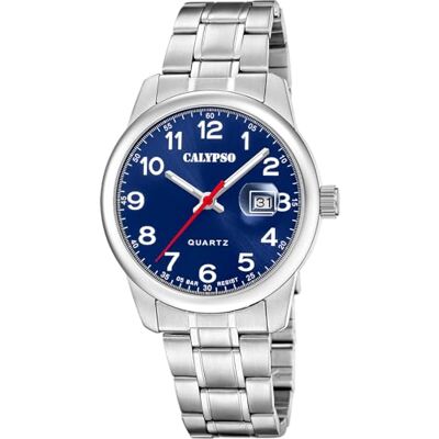 Calypso Casual Watch K5872/4, blått, armband, Blå, armband Calypso Casual Watch K5872/4, blått, armband, Blå, armband