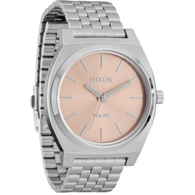 Nixon Analog klocka för män med rostfritt stål armband A1369-5332-00, silver Nixon Analog klocka för män med rostfritt stål armband A1369-5332-00, silver