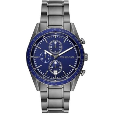 Michael Kors Warren Klocka för män, Quartz Chronograph-urverk med armband i rostfritt stål Michael Kors Warren Klocka för män, Quartz Chronograph-urverk med armband i rostfritt stål