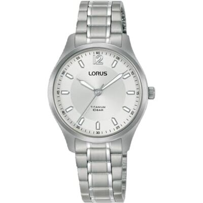 Lorus dam analog kvartsur med titanarmband RG239XX9, silver Lorus dam analog kvartsur med titanarmband RG239XX9, silver