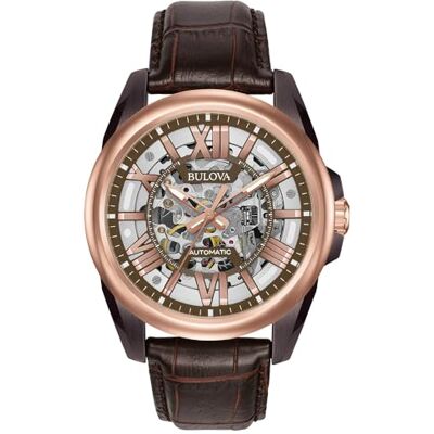 Bulova Automatisk armbandsklocka för män 96A187 Bulova Automatisk armbandsklocka för män 96A187