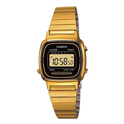 Casio Klocka, Svart, Guld Casio Klocka, Svart, Guld