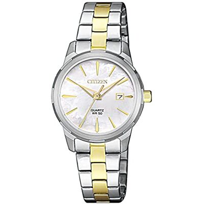 Citizen Quartz klocka damklocka EU6074-51D, Tvåfärg, Armband Citizen Quartz klocka damklocka EU6074-51D, Tvåfärg, Armband