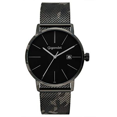 Gigandet Analog kvarts klocka med rostfritt stål armband G42-017 Gigandet Analog kvarts klocka med rostfritt stål armband G42-017