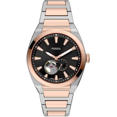 Fossil herr analog automatisk klocka med rostfritt stål armband ME3277 Fossil herr analog automatisk klocka med rostfritt stål armband ME3277