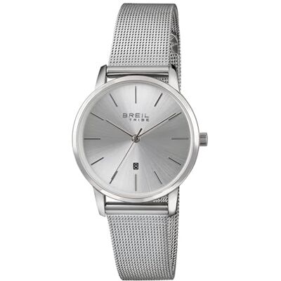 Breil Klocka för kvinna modell Avery med stålarmband, bara rörelse 3H kvarts, SILVER, En storlek, Armband Breil Klocka för kvinna modell Avery med stålarmband, bara rörelse 3H kvarts, SILVER, En storlek, Armband