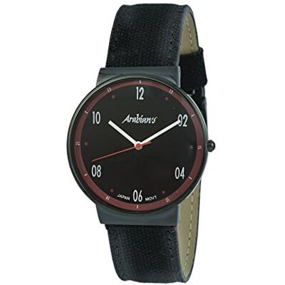 ARABIANS herr analog kvartsklocka med tyg armband HNA2236NR ARABIANS herr analog kvartsklocka med tyg armband HNA2236NR